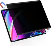 Peslv Magnetic Privacy Screen Protector for iPad Pro 12.9 Inch 2018 2020 2021 2022, Removable Anti Blue Light Glare Spy Private Filter