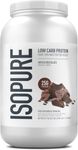 Isopure Low Carb 100% Pure Whey Isolate Protein Powder, Lactose Free, Gluten Free, With Vitamins, Dutch Chocolate, 25g Protein Per Serving, 3.07 Lbs, 41 Servings