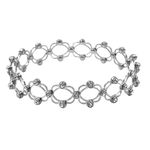 SATLAA 925 Pure Silver Convertible Ring Cum Bracelets, Adjustable Chandi Bracelet Chudi Bangle for Girl & Women