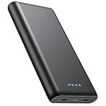 Portable Charger Power Bank 26800mAh Upgraded Ultra-High Capacity External Battery Packs with 4 LED Indicator 2 Output Ports Battery Backup Cell Phone Charger for USB-powered Smartphone Android Device