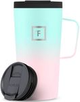IRON °FLASK Grip Coffee Mug 2.0-16 Oz Premium Stainless Steel BPA-Free, Double-Walled Vacuum Insulated, Leak-Proof Flip Lid, Perfect for Hot & Cold Beverages - Mothers Day Gifts For Mom
