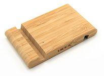 Ikea 303.588.75 Bergenes Bamboo Mobile Phone/Tablet Holder, Flexible