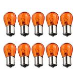 Netagon Branded Long Lasting Replacement Bulbs for Cars, Vans, Vehicles - PACK OF 10 (581 12V 21W BAU15S | Indicator Bulbs)