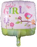 Anagram International Tweet Baby Girl Foil, 18", Multicolor