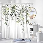 POATOW Eucalyptus Shower Curtain,Wa