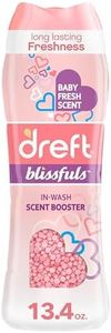 Dreft Blissfuls In-Wash Scent Booster Beads, Baby Fresh, 13.4 oz, Deodorizer