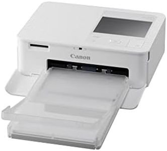 CANON SELPHY CP1500 Compact Photo Printer, White (CP1500WH)