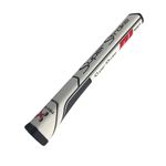SHOPORA Golf Putter Grip Overgrip Anti Slip Advanced Surface Texture Golf Club Parts White Red 26.5X3Cm | Golf | Golf Club Components | Golf Club Grips