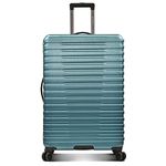 U.S. Traveler Hardside 8-Wheeled Spinner Luggage with Aluminum Handle System, Teal