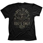 Kerusso Men's T-Shirt Loyal to One - Black, Black, Medium