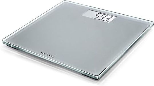 Soehnle Style Sense Compact 300 Digital Bathroom Scale, 180 kg Load Capacity, Silver