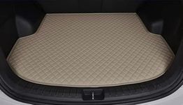 NEXTA 7D Luxury Car Trunk Mat/Dicky/Boot Mat Suitable for Toyota Camry (Model 2016-2021) (Beige)