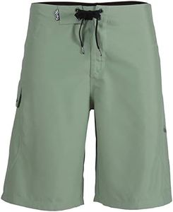 Salt Life Men's Stealth Bomerz Boardshorts, Kelp, 34