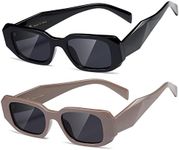 kimorn Rectangle Trendy Sunglasses 