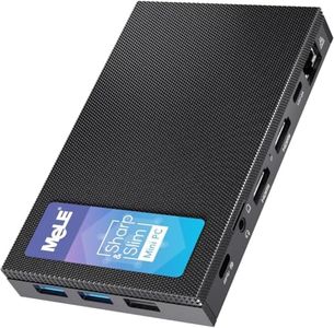 MeLE Mini PC Quieter 4C - 12th Gen N100, Fanless PC, 32GB Memory, 512GB Storage,with Windows 11 Pro, 2.4/5G Wi-Fi, Full-Functional USB-C, 4K Triple Display Desktop