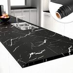 2M Marble Wallpaper Kitchen Waterproof Oil-Proof Wall Sticker Self-Adhesive Kitchen Cabinet Pad Stickers for dining table,bathroom wall decor