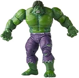 Hasbro Marvel Legends Series 20th Anniversary Series 1 Hulk 6-inch Action Figure Collectible Toy, 6 Accessories