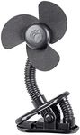 LittleLife Universal Fit Clip-On Buggy and Pushchair Fan with Flexible Adjustable Neck