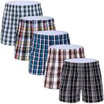 M MOACC 5-Pack Men's Boxer Underwea