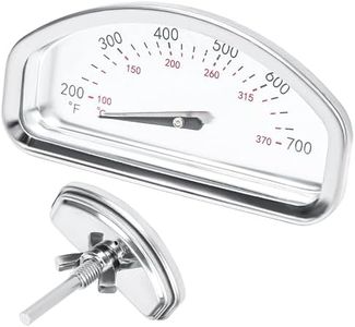 Hisencn Grill Thermometer for Cuisinart GAS2556AS, GAS2456AS, GAS2256AS, Grill Temperature Gauge for Cuisinart 2556, 2456, 2256, Cuisinart Grill Thermometer Part