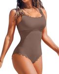 Charmo Ribbed Scalloped 1 Piece Swi