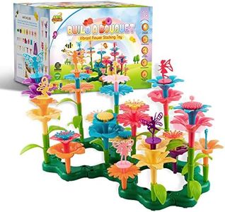 Axel Adventures Flower Garden Building Toy, Stem Toys for 3 Year, Flower Building Toy Set, Build A Garden Stem Toy, Girl Toys Age 2-3 Years