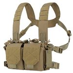 VISMIX Tactical Chest Rig, Adjustable&Detachable Molle Chest Rigs