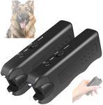 Morekfly Ultrasonic Dog Repeller, Upgrade Dog Bark Deterrent Devices Anti Barking Devices Super Ultrasonic Dog Chaser Dog Bark Deterrent Device Bark Box Sonic Barking Deterrent Devices (2pcs)