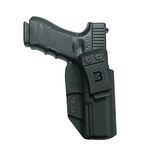 B Bluetac IWB Holster Fits Glock 21, G17/20/22 in Right Hand, Works with Various Optics Sight (Right)