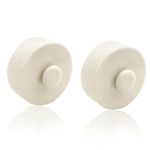 Pool Drain Plug Cap 11044,Replacement Parts for Intex Above Ground Pools,Pool Drain Cap,2 Pack Yellow