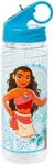 Silver Buffalo Disney MN0464 Moana Character Pose BPA Free Tritan Water Bottle, 600ml, Multicolor