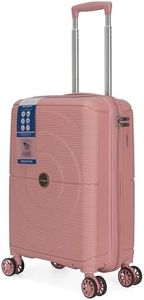 Medium Check-in Trolley Bag Hard Case Rolling Luggage Wheeled Suitcase Trolley Case TSA-Cleared Lock Carry-On Convenience Stylish Trolley Bag [ Multi Colour ]