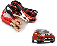 WolkomHome Jumper Cable Booster Cable car Battery Charger 500-Amp to 700-Amp Capacity 2-mtr for Maruti Suzuki Ignis 2020