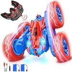 Remote Control Cars for Kids, vicia Stunt RC Car Boys Toys Age 3-8 2.4Ghz Double Sided 360° Rotating Car Kids Toys for 3 4 5 6 7 8 Year Old Boys Rechargeable Toy Cars for Boys Girls Easter Gifts