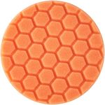 Chemical Guys BUFX_102HEX6 Hex-Logic Medium-Heavy Cutting Pad, Orange (5.5 Inch Pad made for 5 Inch backing plates), 1 Pad Included