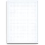 Graph Paper Pad for Blueprint Drawings, Drafting, Engineering Drawing, and Planning - Graph Paper 11x17 Blueprint Quadrille Grid Paper Pads with Blue Lines, High Brightness 50 Sheets (1-Pack)