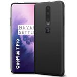 TheGiftKart Liquid Silicone Back Cover Case for OnePlus 7 Pro | Soft Micro-Fibre Lining Inside | Camera Protection Bump | Shockproof Back Cover for OnePlus 7 Pro (Silicone, Black)