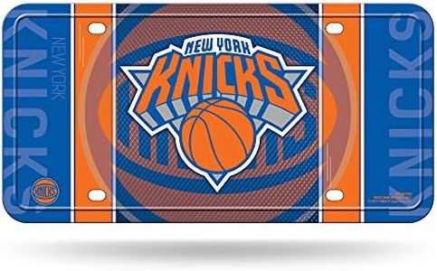 Rico Industries NBA New York Knicks Metal License Plate Tag