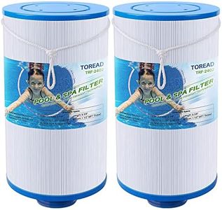 FC-2402 Spa Filter Replaces Watkins 303279, PFF42TC-P4, 78460, SD-01322, Free Flow and Lifesmart Hot Tub Filter, 1 1/2" MPT Thread (Fine Thread)