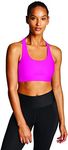 Champion Women's Sports Bra, Absolute, Maximum Support, High-Impact Sports Bra for Women, Pinksicle, Medium