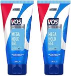 VO5 Mega Hold 24 hour extra strong control Styling Gel for perfectly groomed controlled natural hairstyle 200 ml Multi Buy 2 Pack