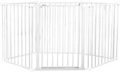 Regalo 194-Inch Super Wide Adjustable Baby Gate and Play Yard, 2-In-1, Bonus Kit, 4 Count (Pack of 1)