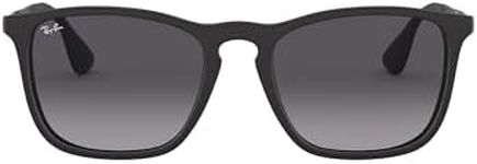 Ray-Ban Women's Rb4187 Sunglasses, Black (Schwarz), 54 UK
