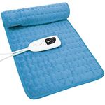 VANKADA Heating Pad Electric Heat Pad, Hot Heated Pad,Moist Heat Heating Pad Moist and Dry Heat,Multiple Temp and Timer Settings