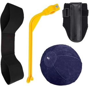 Golf Swing Trainer Aid Arm Band Impact Ball Inflatable Wrist Support Value 5 Pack Professional Swing Training Motion Posture Correction Belt for Beginner Practice(5 Pack Golf Swing Trainer Aid)