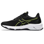 ASICS Kid's GT-1000 12 Grade School Shoes, 7, BLACK/BRIGHT YELLOW