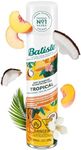 Batiste Dry Shampoo in Tropical 200ml, Coconut & Floral Fragrance, No Rinse Spray to Refresh Hair in Between Washes