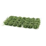 28 Pcs Green Bushy Tufts Lowland Shrubs Tuft Terrain Model Kit Static Scenery Model DIY Miniature for Train Landscape Railroad Scenery Sand Military Layout Model Wargaming Terrain