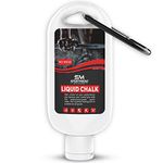 SportmediQ - Liquid Chalk - No Mess Chalk for Weightlifting, Rock Climbing, Yoga - Travel Sized with Belt Clip (1)