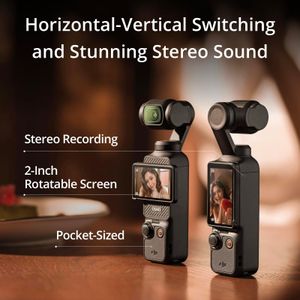 DJI Osmo Pocket 3 Vlogging Camera – 4K Handheld Stabilizer